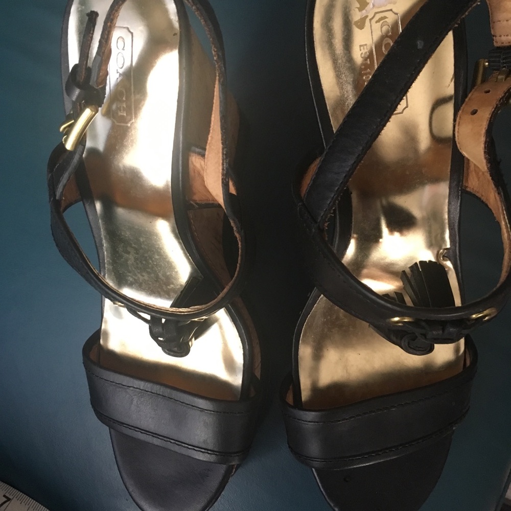 Coach Wedges - Picture 3 of 4